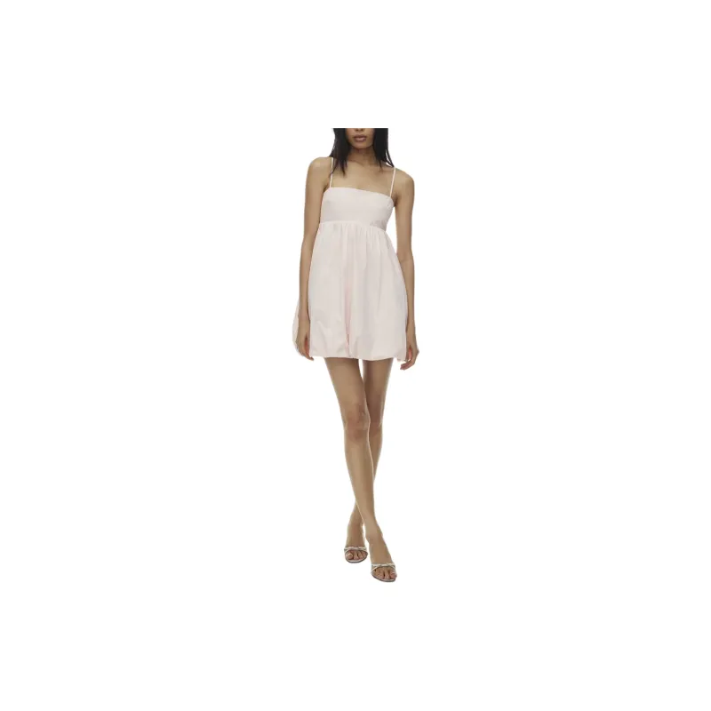 ARITZIA Sunday Best Elio Poplin Dress Slip Dresses Women's Shy Pink/Hai Shuo Pink-2