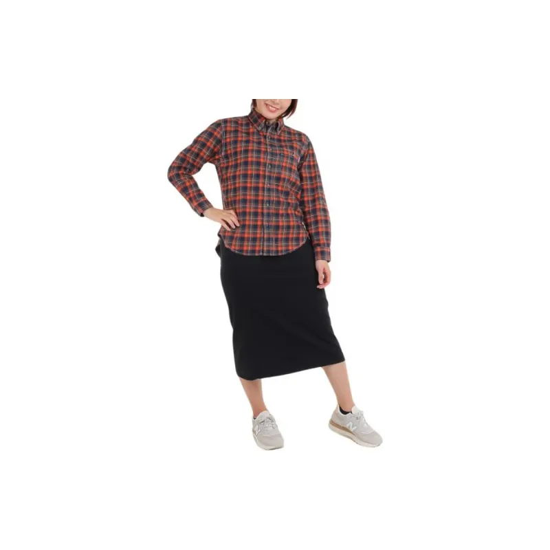New Balance Casual Long Skirt Women's Black-1
