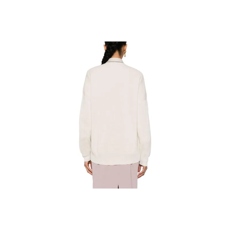 Brunello Cucinelli V Neck Knitted Jumper-2