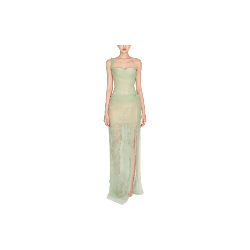 MONTSAND SS24 Mara Dress Slip Dress Women's Mint-1