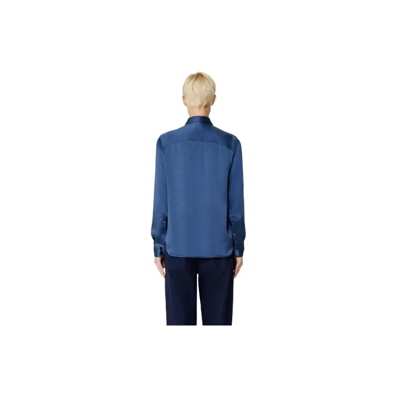 AMIPARIS Long Sleeve Shirt 'Nautic Blue'-2
