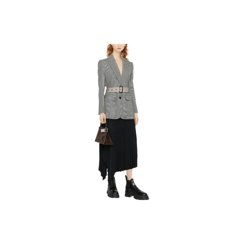 Alexander McQueen Business Suits Women's Brown-1