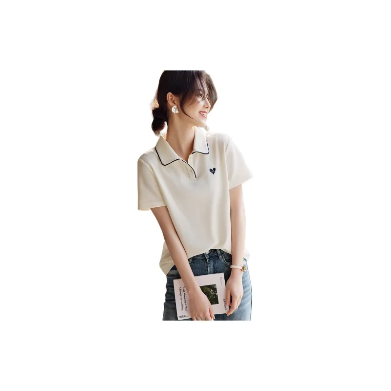 XWI T Shirt Women's Natural White-1