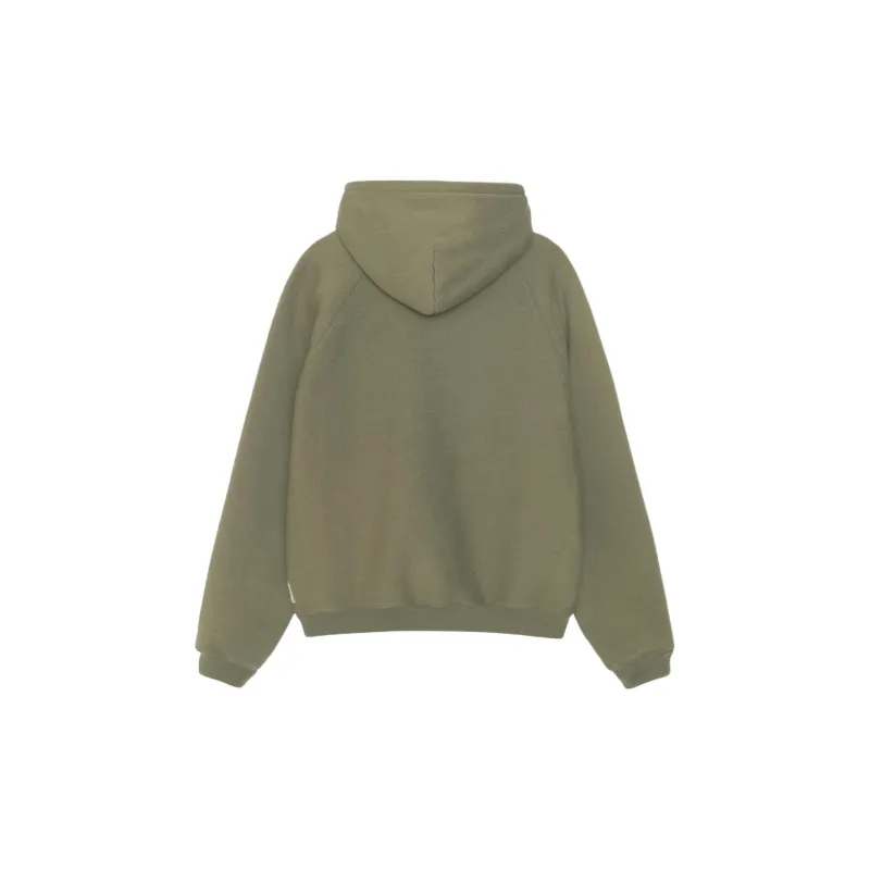 Stussy Fleece Raglan Hoodie-9