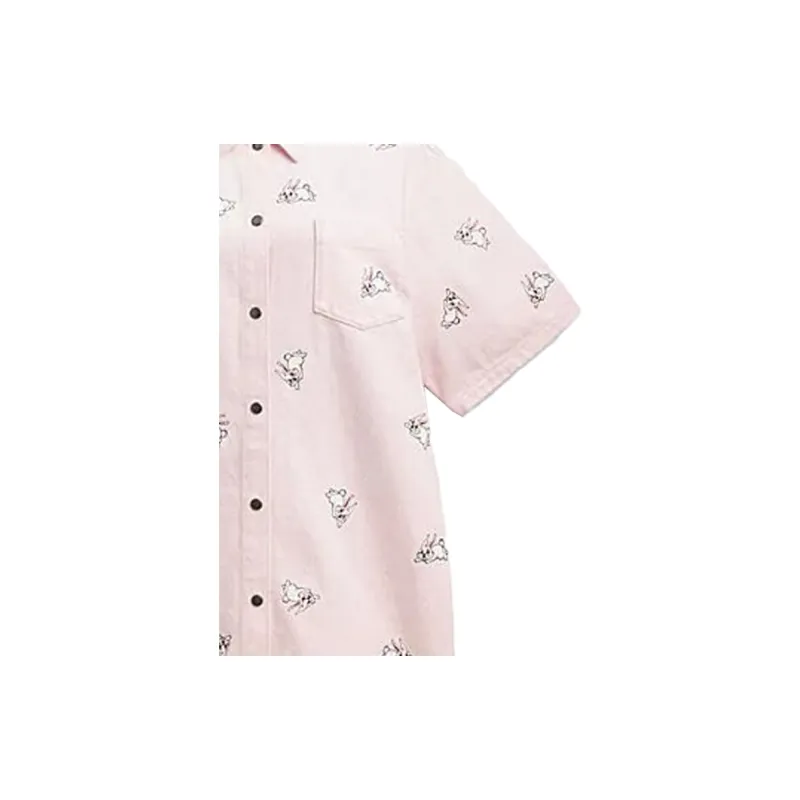 COACH Short-Sleeved Dresses Women's Pink-5