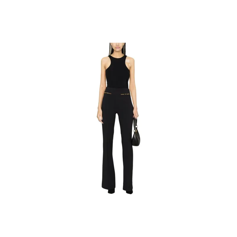 Elisabetta Franchi Chain detail Straight leg Trousers-2