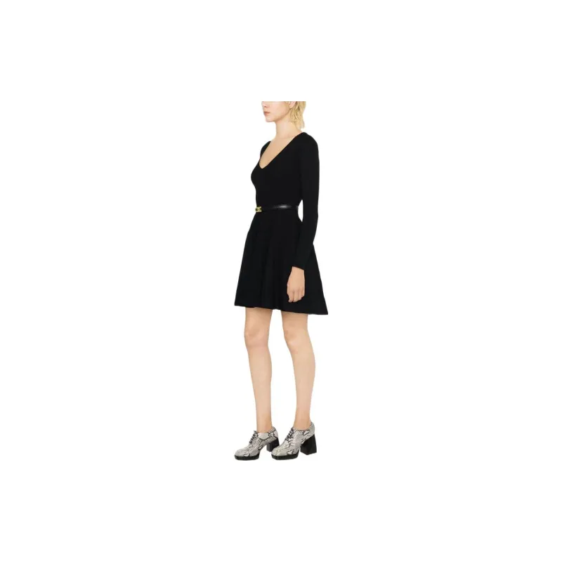 Elisabetta Franchi FW22 Dress Black-2