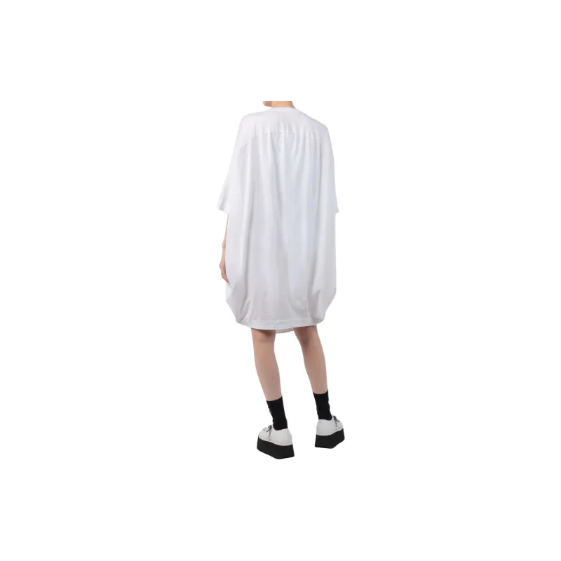 Vivienne Westwood Graffiti Framed Flower Dress Short-Sleeved Dresses Women's White-2