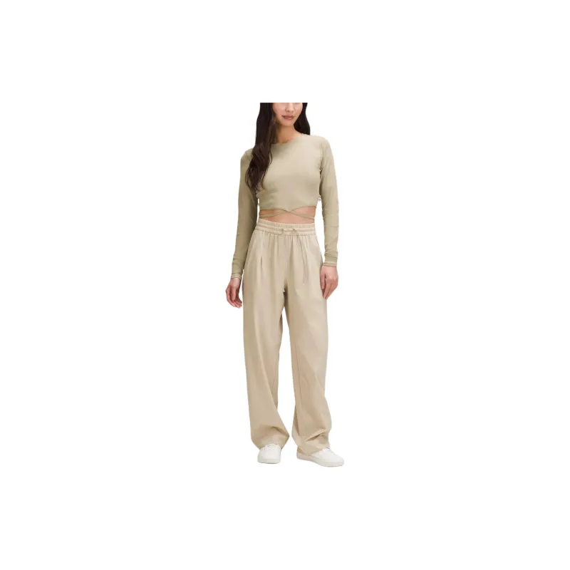 Lululemon Woven Wide Leg Casual Pants Women's-2