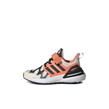 Adidas Rapida Sport Marimekko Anti-Slip Wear-Resistant Low-Top Kids' Running Shoes Orange Black White Kids'