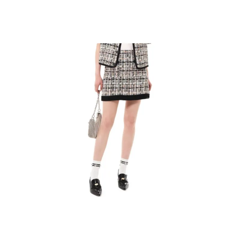 D'zzit Casual Short Skirts Women's Multicolor-2