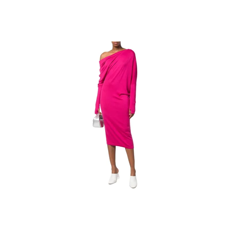 TOM FORD Off shoulder Jumper Dress-1