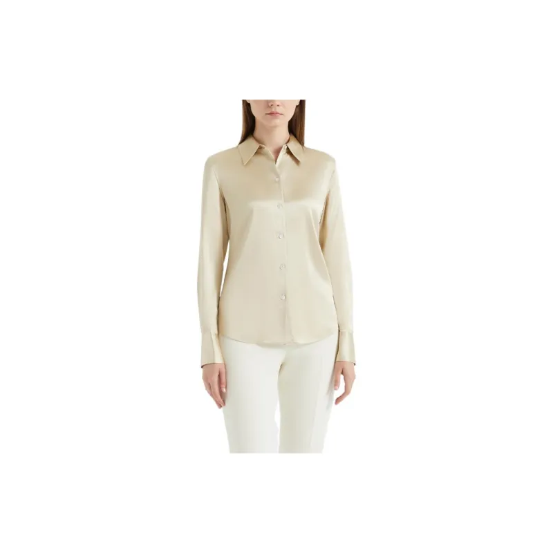 THEORY Shirts Women's Champagne-3