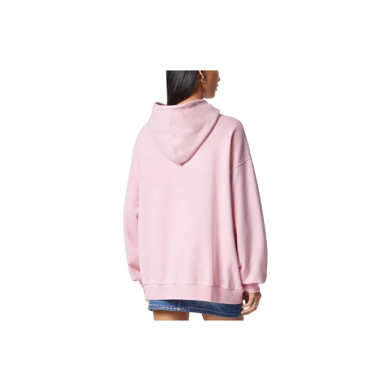 VERSACE Logo embroidered Cotton Hoodie-2