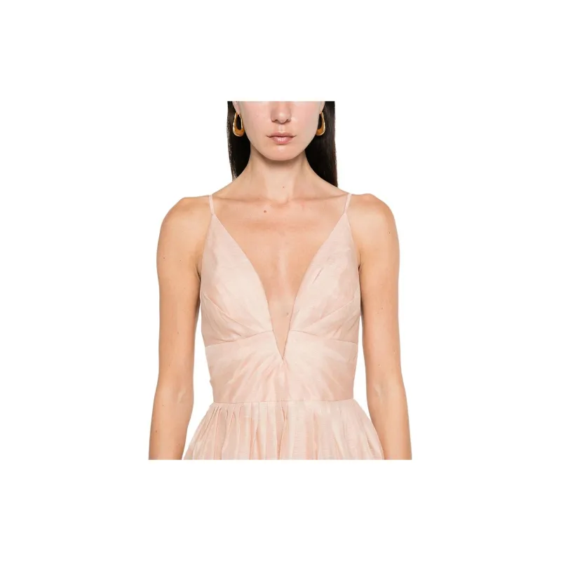 Zimmermann Pavilion V Neck Midi Dress-4