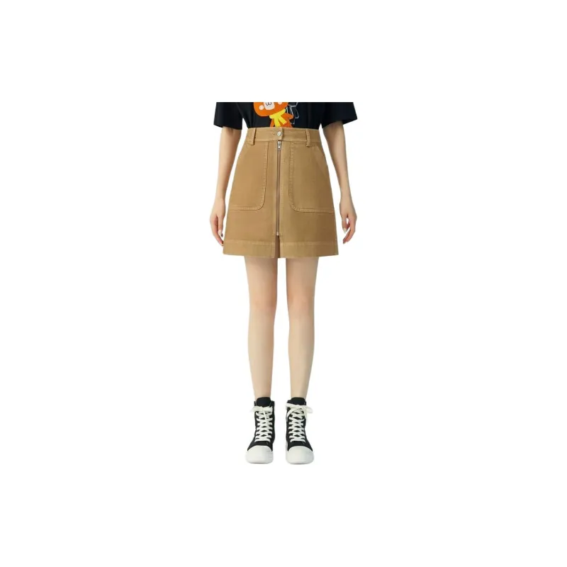 Brother Is Really Good Denim Short Skirts Women's-4