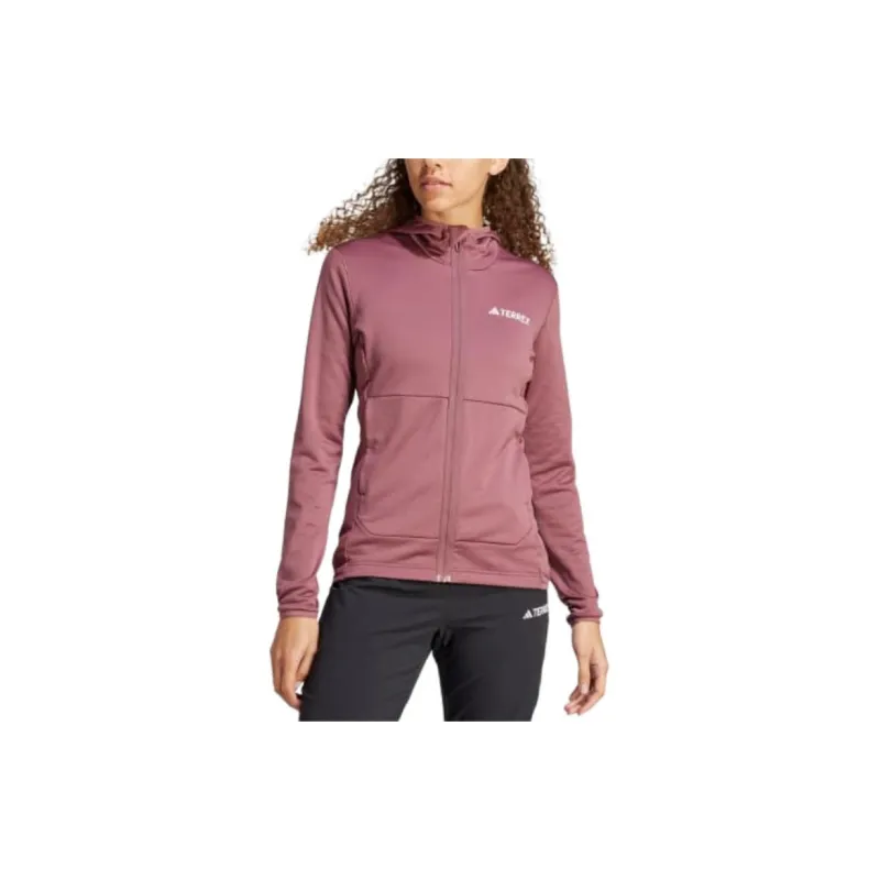 Adidas Jackets Coats Women's Burgundy Red-1