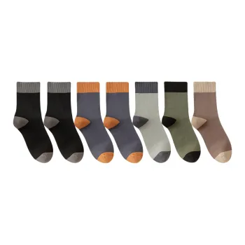 Lan Miao Mid-Calf Socks Men's 7 Pack