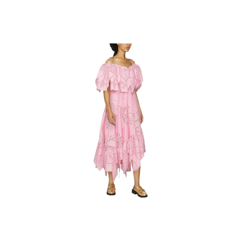 MSGM Sleeveless Dresses Women's Pink-2