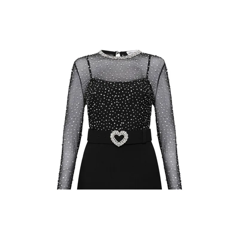 REBECCA VALLANCE Cecile Rhinestone-embellished Minidress-5