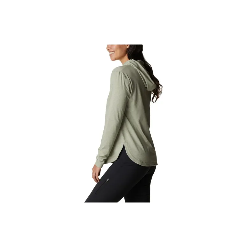 Columbia T-Shirts Women's Green-3
