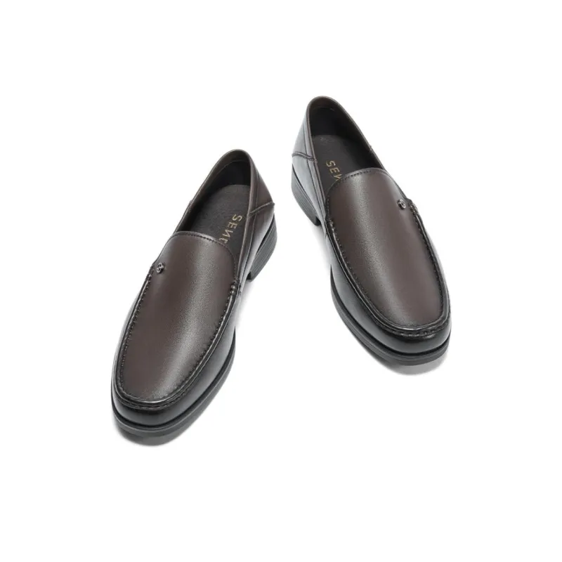 Senda Men's Casual Shoes Men Low Top Black/Brown-5