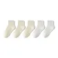 5 Pack (Ecru 3+White 2)