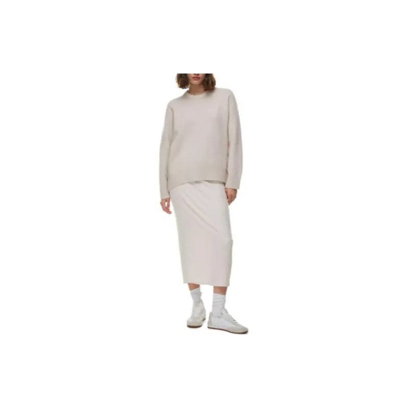 ARITZIA The Group By Babaton Cortado Cashmere Sweater Women's Matte Pearl/Matte Pearl-1