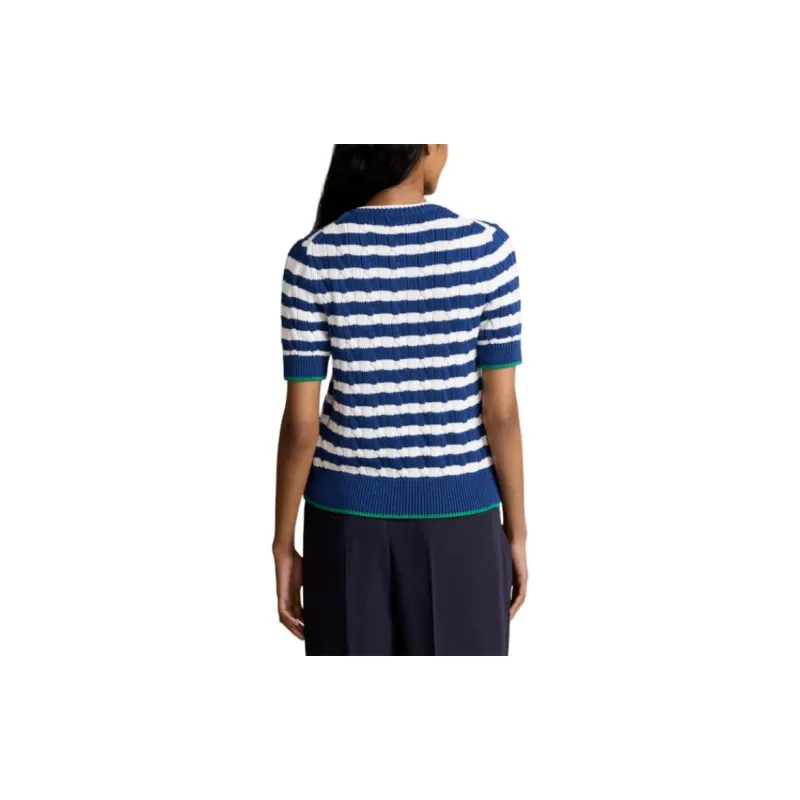 Polo Ralph Lauren Striped Cable knit Cardigan-3