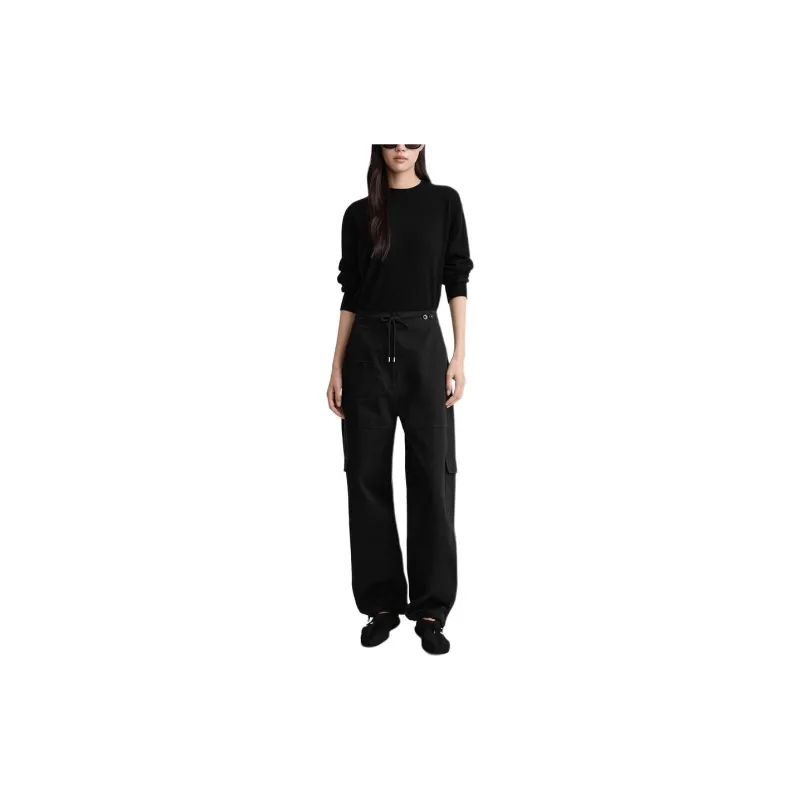 TOTEME Drawstring Cargo Trousers-1