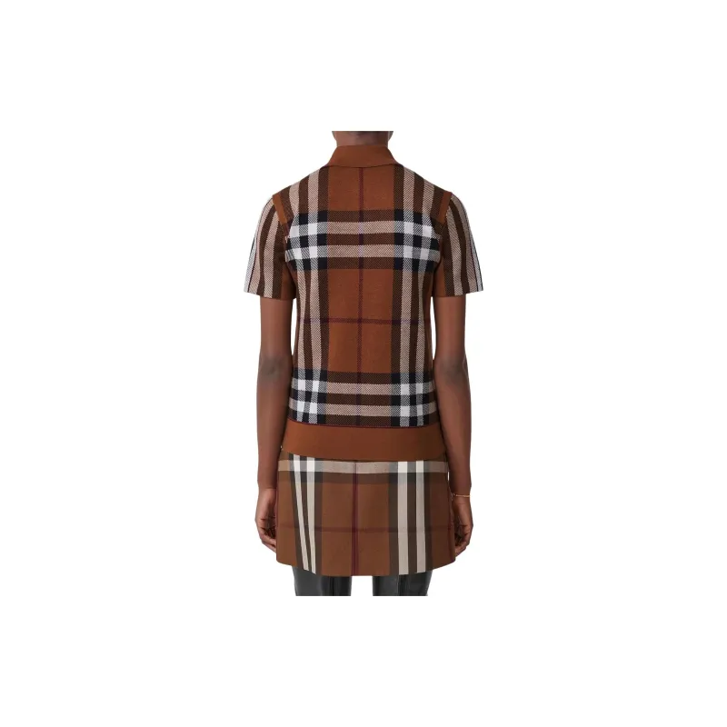 Burberry Polo Shirts Women's Wheat Brown-1