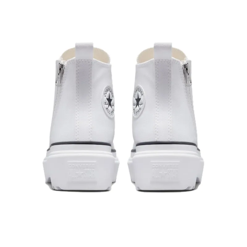 Converse Chuck Taylor All Star Shock Absorbers With Slip Resistant Features High Top Kids Canvas Shoes White Teenagers-4