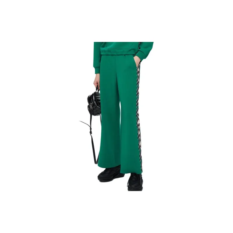 XII BASKET Casual Pants Women's Green-3
