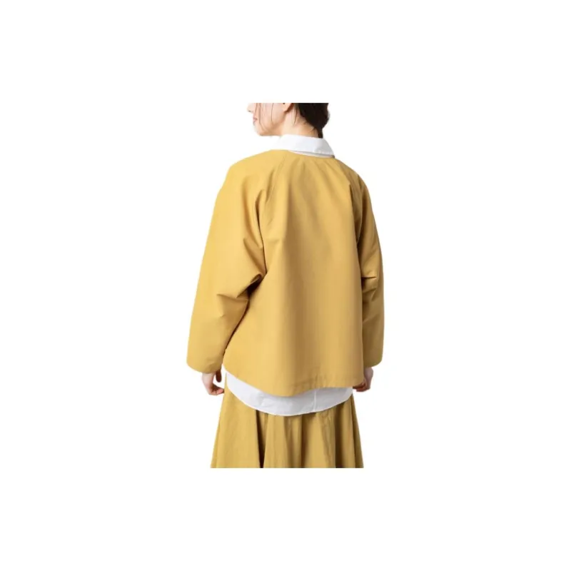 LACOSTE Jackets Coats Women's Yellow-4
