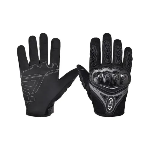 TANLU Riding Equipment Cycling Glove Motorcycle Trail Running Sports Unisex Breathable Mesh PVC Case Seal Black