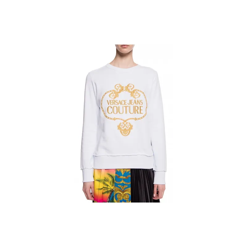 VERSACE JEANS COUTURE Sweatshirts Women's White-4