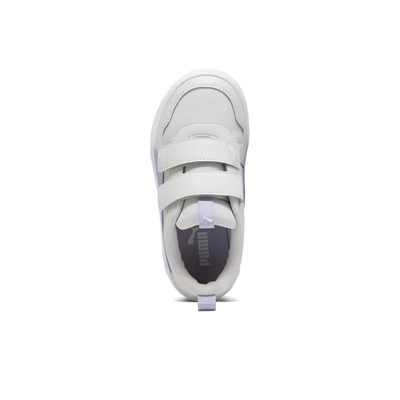Puma Multiflex SL V Little Kid 'Sedate Grey Vivid Violet'-3