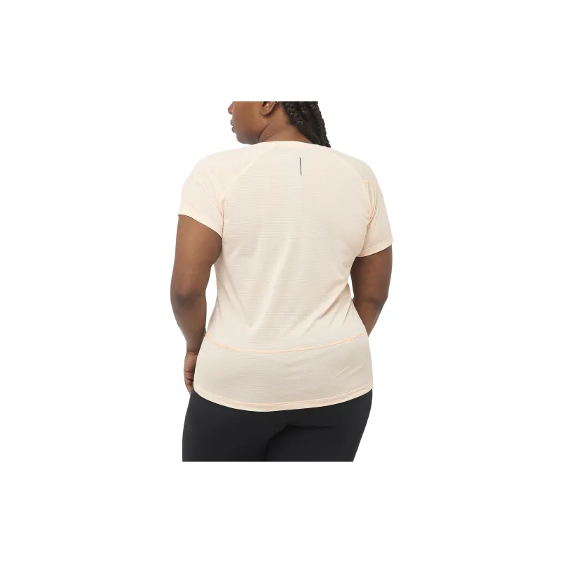 SALOMON CROSS RUN T-Shirts Women's Ivory-3