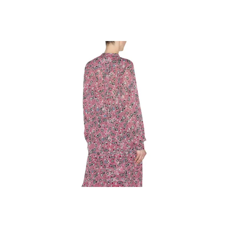 ISABEL MARANT ETOILE Maria Abstract print Blouse-2