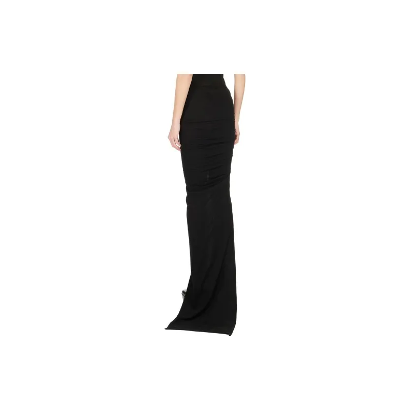 RICK OWENS Edfu Gathered detail Maxi Skirt-2