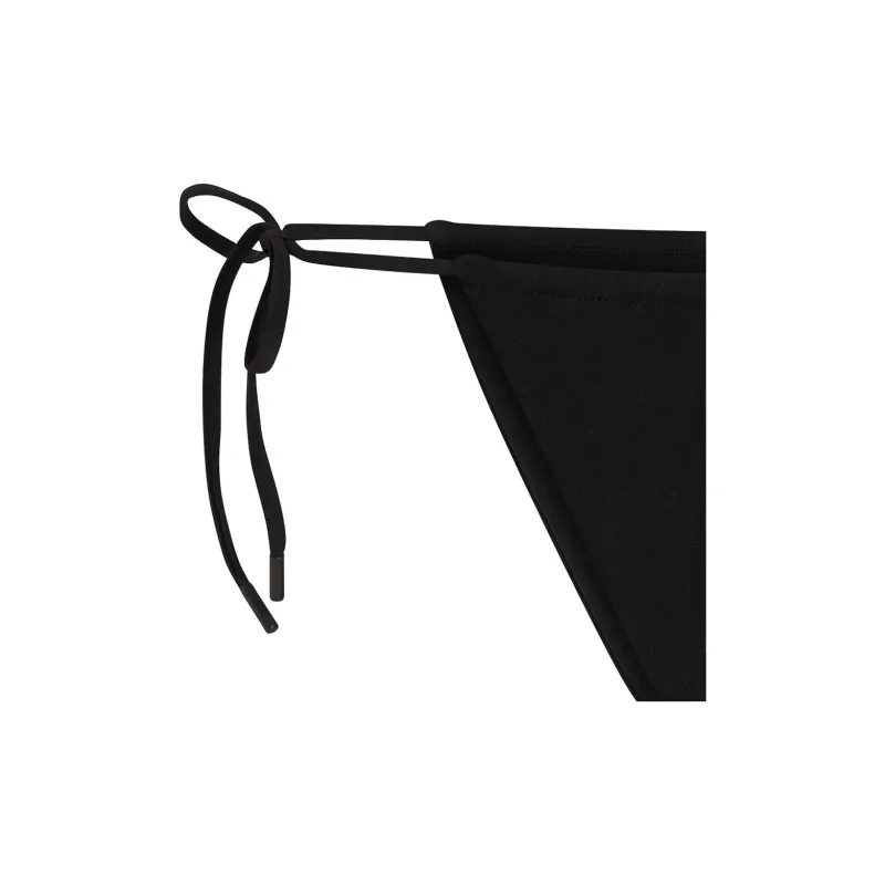 KARL LAGERFELD / Karl Lagerfeld Jeans Signature String Bikini Bottoms-1