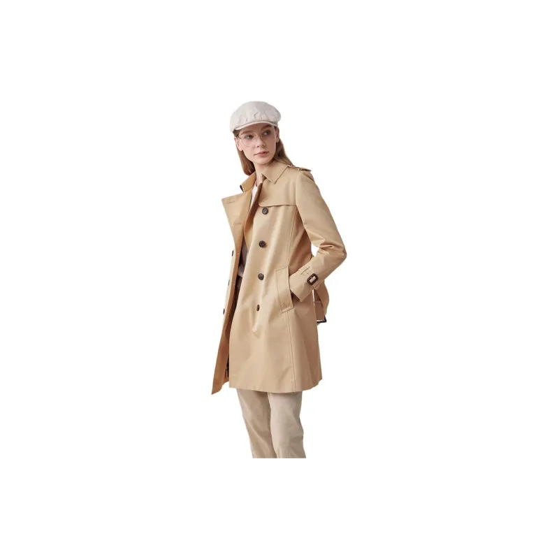 HAZZYS Trench Coats Women's-2