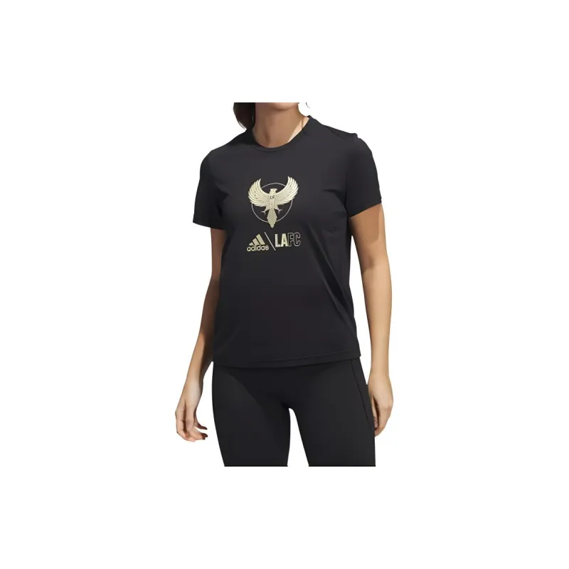Adidas Free Shipping With AdiClub Los Angeles Football Club Pre Game Tee-1