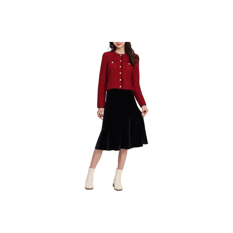 GOELIA Sweater Women's Pepper Red-1