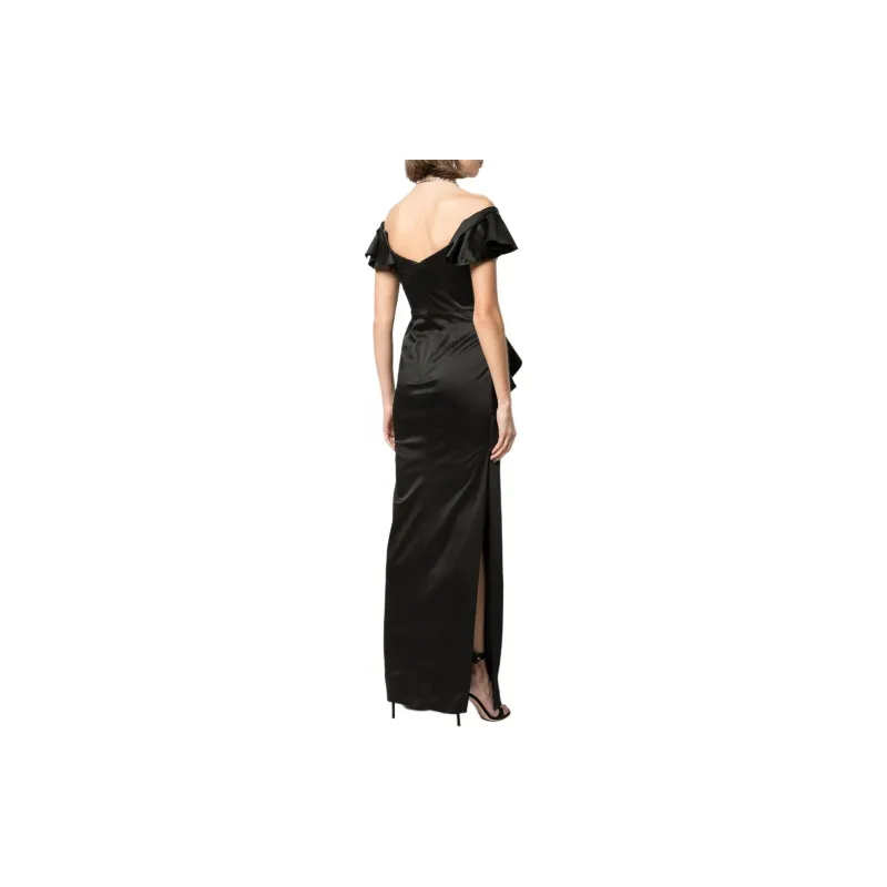 MARCHESA NOTTE Sleeveless Dress Women's Black-1