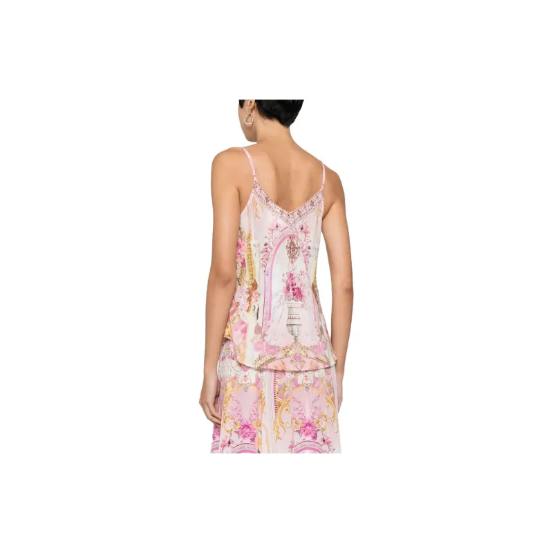 CAMILLA Fresco Fairytale Silk Tank Top-2