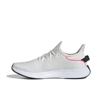 Adidas Cloudfoam Pure Spw Core White Preloved Green Lucid Pink Women's