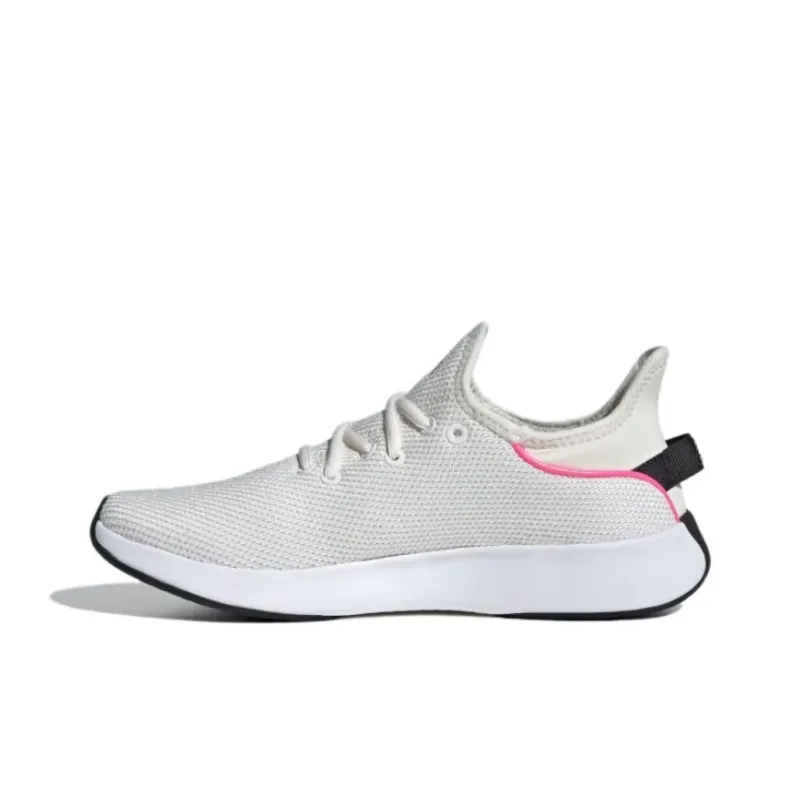 Adidas Cloudfoam Pure Spw Core White Preloved Green Lucid Pink Women's-0