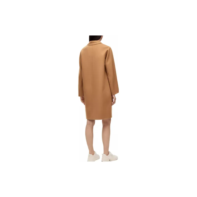 LOEWE Single Breasted Long Coat-2