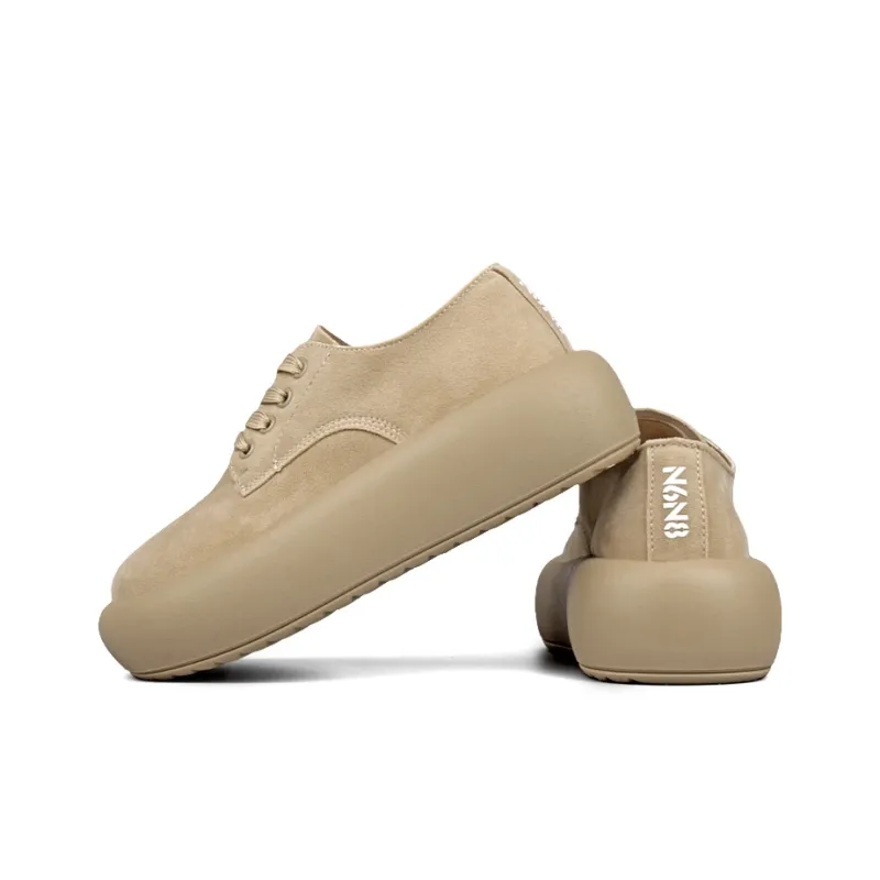 N6N8 Slip-Resistant Lightweight Height Increasing Low-Top Casual Shoes Women's-2